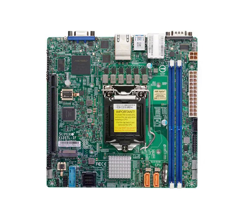 Supermicro Xeon E-2300/Pentium G10 Single - MBD-X12STL-IF-B