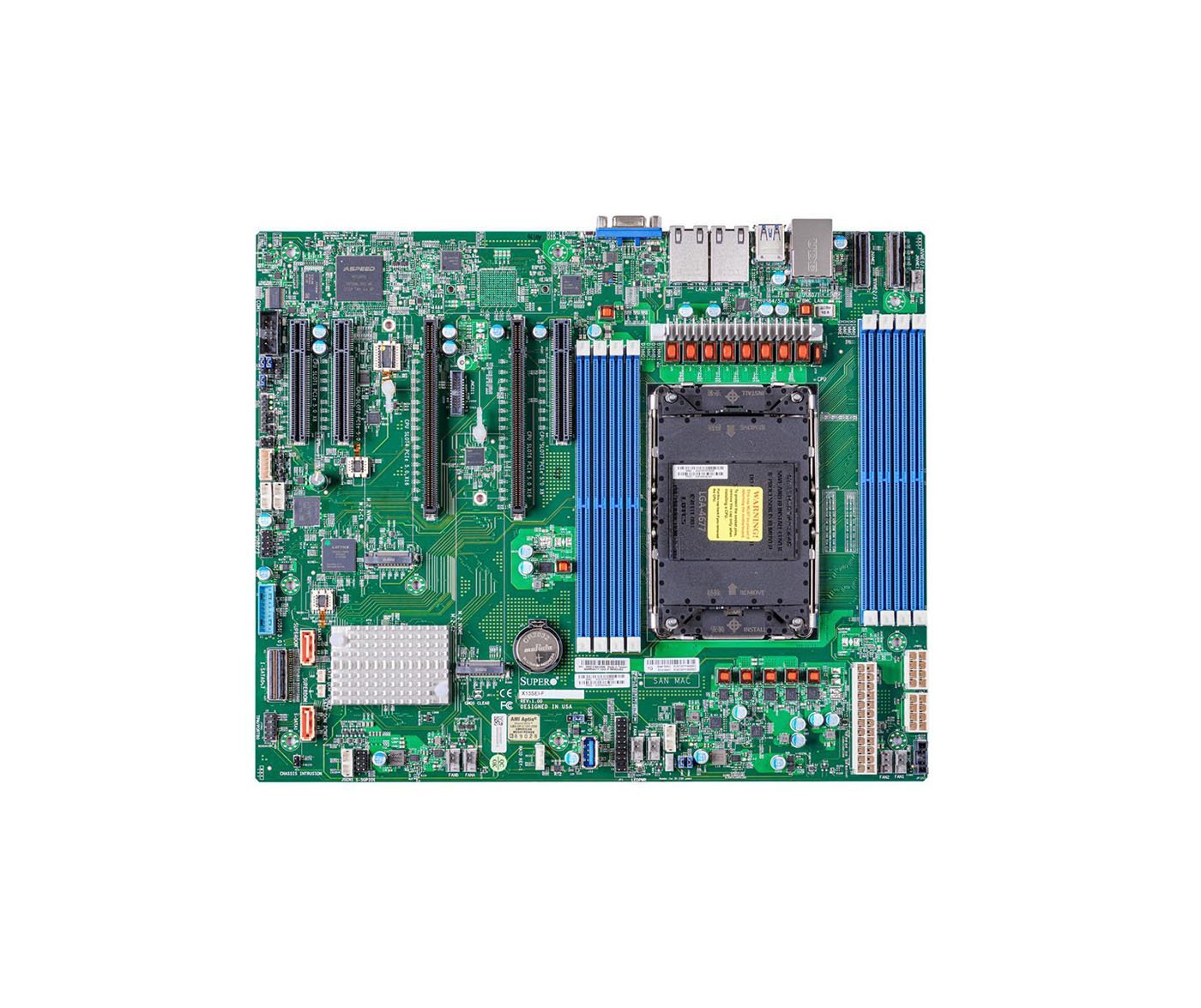 Supermicro Xeon Scalable Socket LGA4677 DDR5 SATA - X13SEI-F