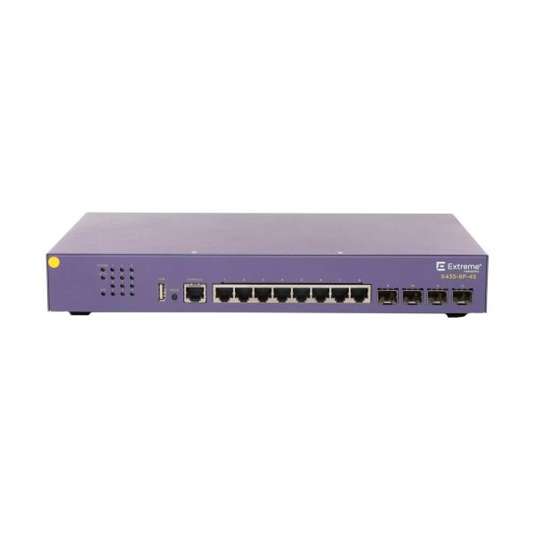 Extreme Networks ExtremeSwitching X435 Network Switch - X435-8P-4S