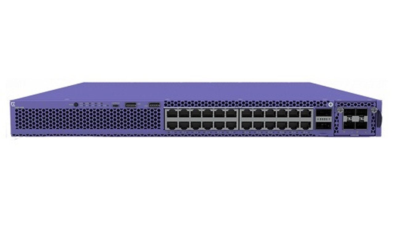 Extreme Networks ExtremeNetwork X465 Network Switch - X465-24W-B1