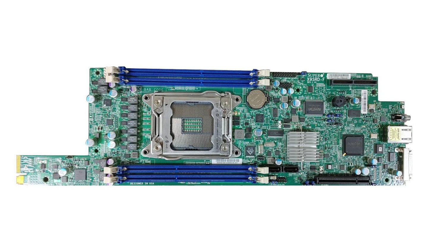 SuperMicro Server Motherboard - X9SRD-F