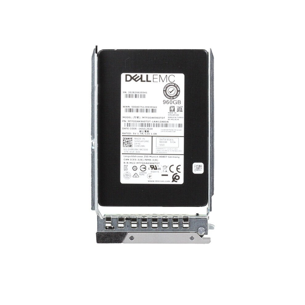 Dell 960GB Solid State Drive (SSD) - XMWMK