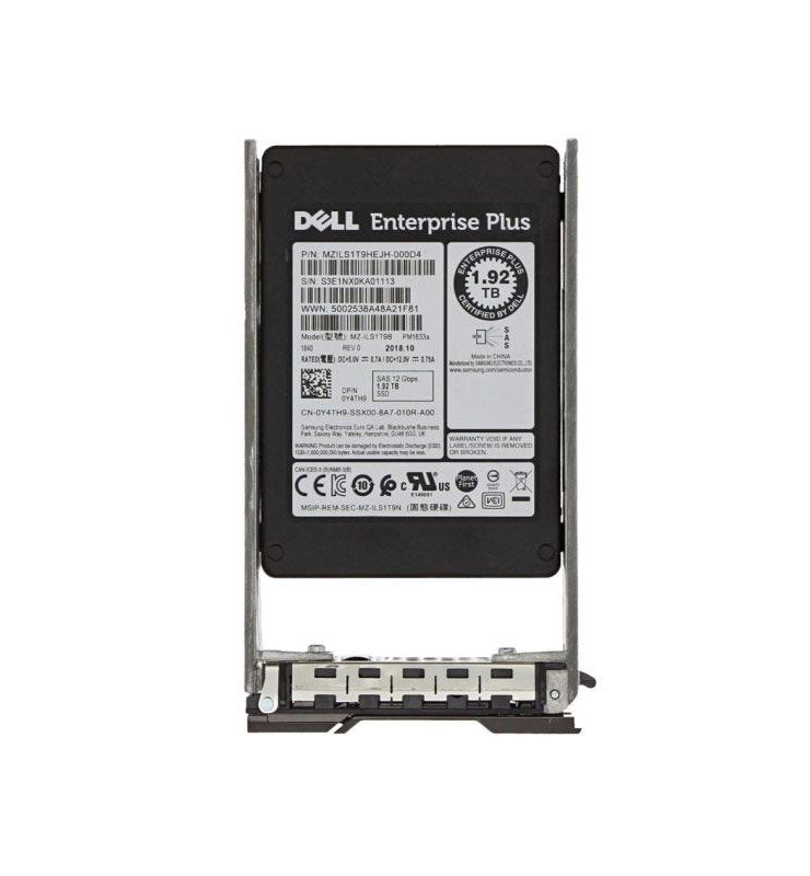 Dell 1.92TB Solid State Drive (SSD) - Y4TH9
