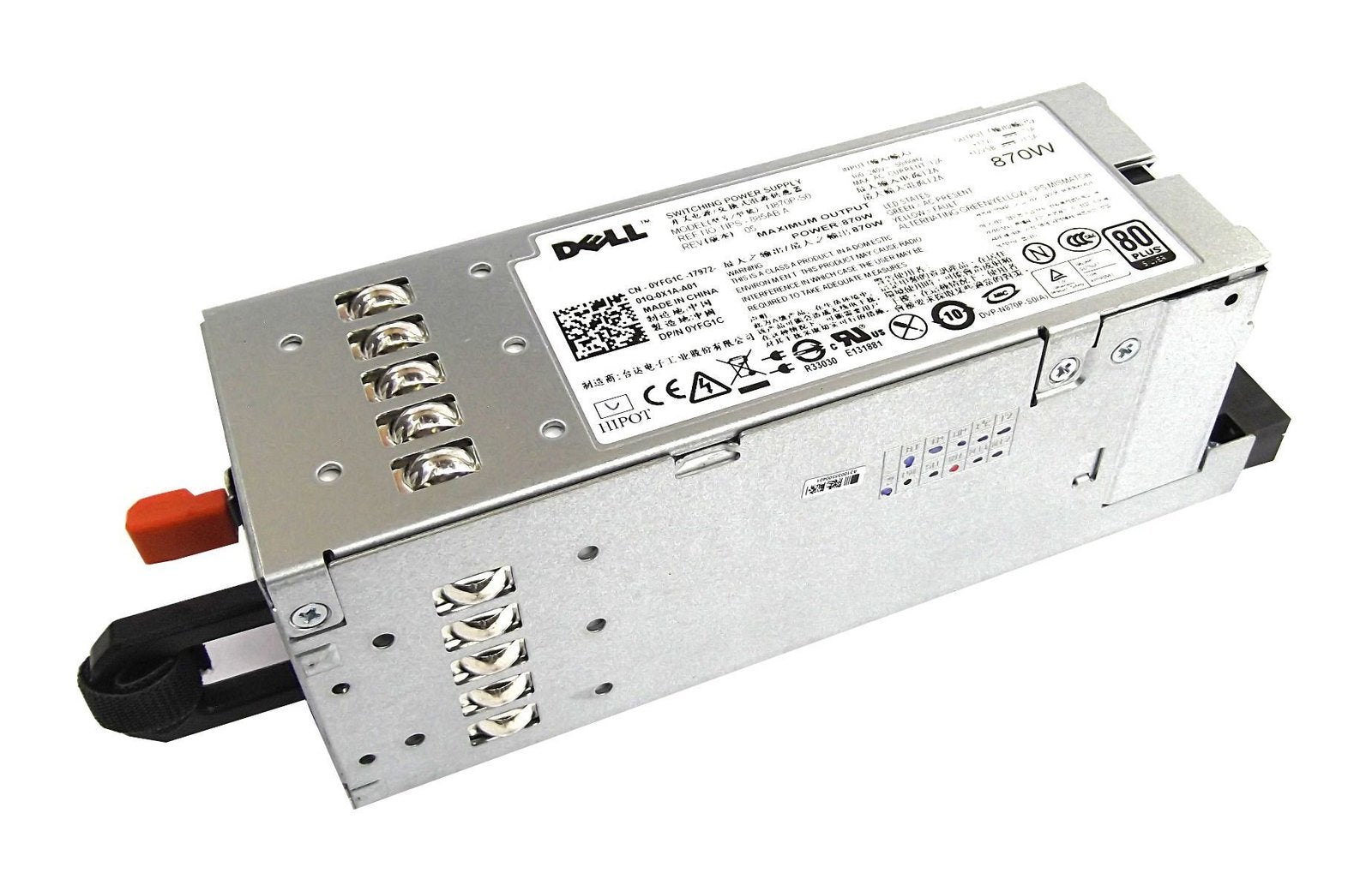 Dell 870-Watts Power Supply - YFG1C