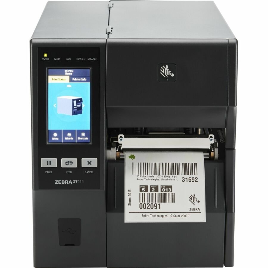 Zebra ZT411 Industrial Printer - ZT41142-T01A000Z